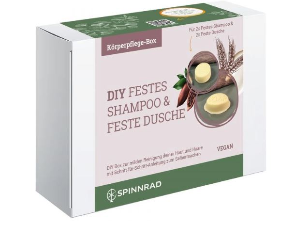 DIY Box Kosmetik zum Selbermachen: Festes Shampoo & Feste Dusche